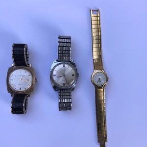 COPY - 2 vintage timex and 1 lady citizen